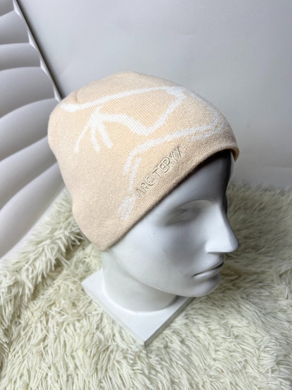 Arc’teryx Logo Beanie Hat Premium Knit Winter Cap Warm Outdoor Hat Alpine Hiking